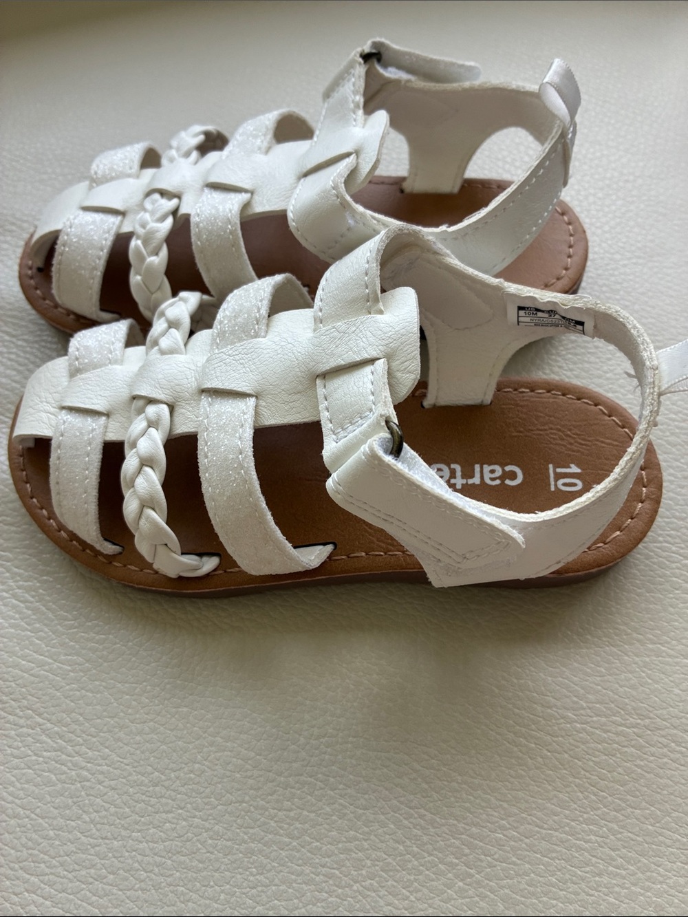 Girls Size 10 Summer Sandals -2pair - Picture 3 of 6